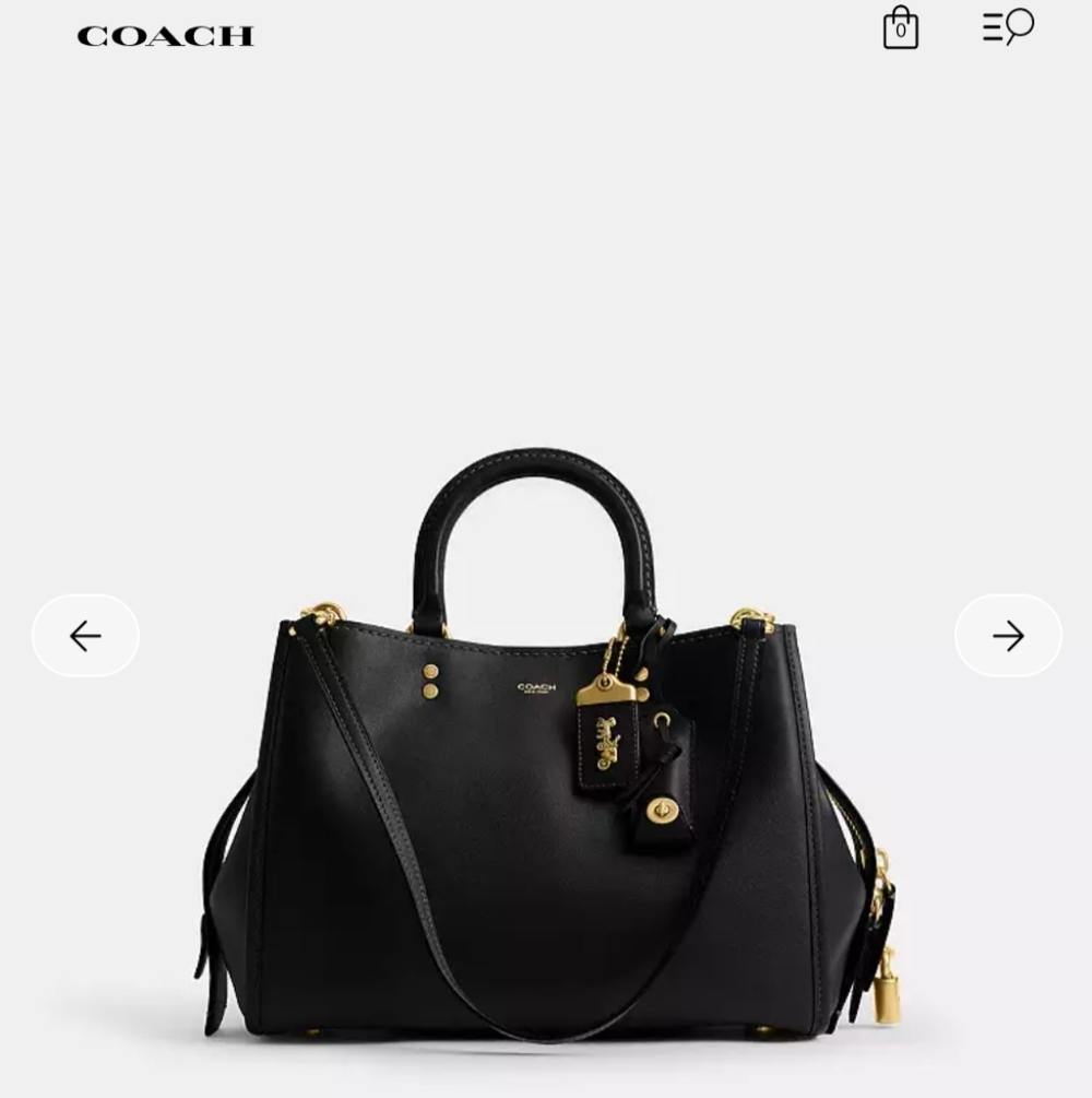 Coach Black Rogue 31